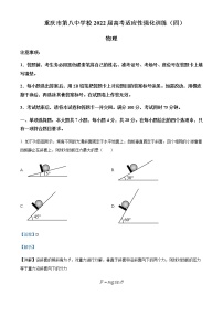 2022届重庆市第八中学高三（下）冲刺物理试题（四）含解析