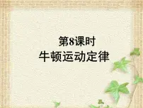 2022-2023年高考物理一轮复习 牛顿运动定律课件