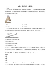 (新高考)高考物理二轮复习专题练习：专题2《相互作用》(含答案)