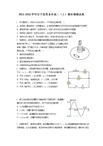 2021-2022学年辽宁省丹东市高二（上）期末物理试卷（含答案解析）