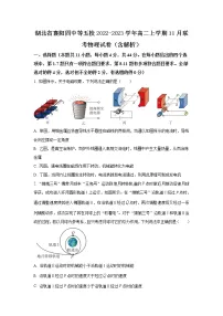 2022-2023学年湖北省襄阳四中等五校高二上学期11月联考物理试题（解析版）