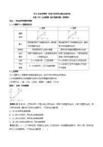 高中物理高考 专题（03）运动图象 追及相遇问题（原卷版）