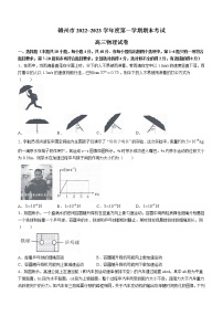 2022-2023学年江西省赣州市高三上学期1月期末物理试题（word版）