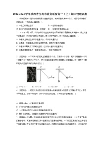 2022-2023学年陕西省宝鸡市教育联盟高一（上）期末物理试卷（含答案解析）