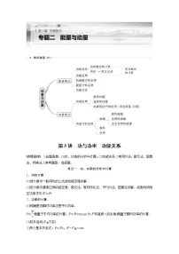2023年高考物理二轮复习讲义(新高考版)专题2 第5讲 功与功率 功能关系