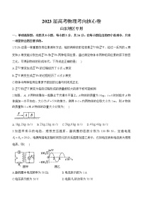 2023山东省高三下学期高考考向核心卷（新高考）物理含解析