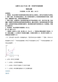 2023合肥高三下学期第一次教学质量检测（一模）物理试题含解析