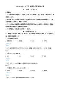 2022-2023学年湖南省郴州市高二上学期期末质量监测物理试题（合格考）  （解析版）