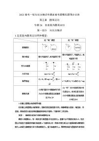 专题26竖直面内圆周运动（原卷版+解析版）-2023届高考物理一轮复习知识点精讲与最新高考题模拟题同步训练