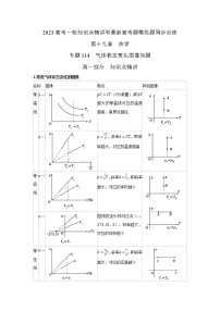 专题114气体状态变化图像问题（原卷版+解析版）-2023届高考物理一轮复习知识点精讲与最新高考题模拟题同步训练