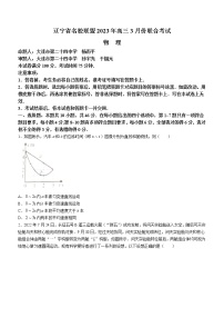 2023辽宁省名校联盟高三3月联考试题物理含答案