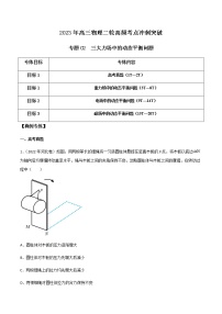 专题02 三大力场中的动态平衡问题-2023年高三物理二轮高频考点冲刺突破