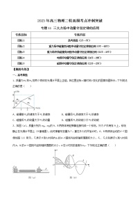 专题11 三大力场中动量守恒定律的应用-2023年高三物理二轮高频考点冲刺突破