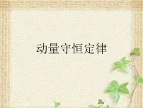 2022-2023年高考物理一轮复习 动量守恒定律课件(重点难点易错点核心热点经典考点)