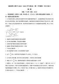 2023长沙师大附中高二下学期第一次月考试题物理含答案