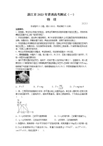 2023届广东省湛江市高三下学期一模物理试题(含答案)