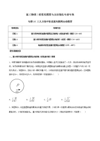 专题10 三大力场中竖直面内圆周运动模型-高三物理二轮常见模型与方法强化专训专练