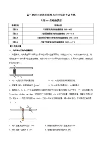 专题16 类碰撞模型-高三物理二轮常见模型与方法强化专训专练