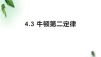 高中物理人教版 (2019)必修 第一册第四章 运动和力的关系3 牛顿第二定律课前预习ppt课件