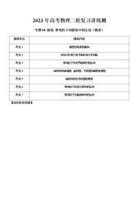 专题08 磁场 带电粒子在磁场中的运动（精讲）