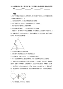 2023届重庆市育才中学校高三下学期三诊模拟考试物理试题