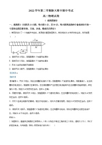 2022-2023学年浙江省杭州市浙江大学附属中学高二下学期期中物理试题  （解析版）