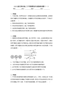 2023届天津市高三下学期模拟考试物理试题（一）