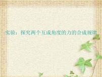 2022-2023年高考物理一轮复习 实验：探究两个互成角度的力的合成规律课件(重点难点易错点核心热点经典考点)