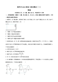 2023届广东省韶关市高三下学期综合测试（二）物理试题（word版）