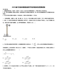 2023届江苏省徐州侯集高级中学高考摸底测试物理试题