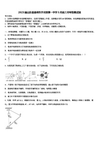 2023届山东省德州市齐河县第一中学3月高三月考物理试题