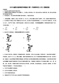 2023届四川省绵阳市绵阳高三第一次调研考试（2月）物理试题