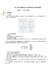 专题09： 共点力平衡——2023年高中物理学业水平考试专项精讲+测试（全国通用）