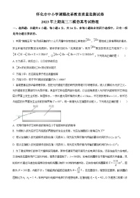 2023届湖南省怀化市高三下学期仿真考试（二模）物理试题（解析版）