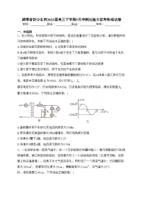 湖南省部分名校2023届高三下学期5月冲刺压轴大联考物理试卷（含答案）