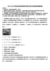 2022-2023学年吉林省长春实验中学高三第三次阶段考试物理试题