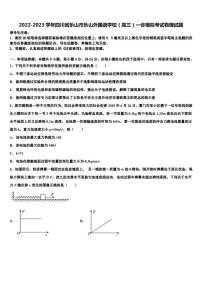 2022-2023学年四川省乐山市乐山外国语学校（高三）一诊模拟考试物理试题