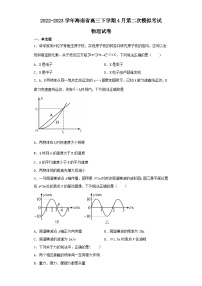 2022-2023学年海南省高三下学期4月第二次模拟考试物理试卷（含解析）