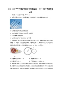 2022-2023学年河南省信阳市百师联盟高一（下）期中考试物理试卷（含解析）