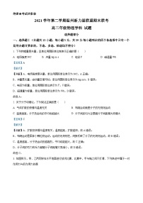 2022温州新力量联盟高二下学期期末联考物理试题含解析
