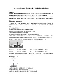 2022-2023学年湖北省武汉市高二下册期中物理模拟试卷（含解析）