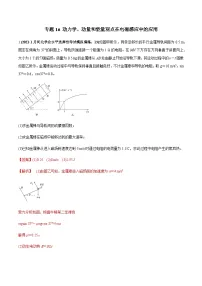 2023高考物理一轮复习高频考点强化训练专题16 动力学、动量和能量观点在电磁感应中的应用(解析版)