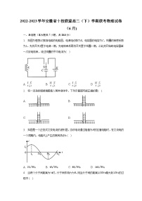 2022-2023学年安徽省十校联盟高二（下）学期联考物理试卷（6月)