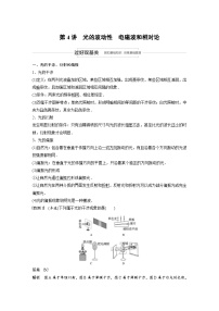 (新高考)高考物理一轮复习讲义 第14章 第4讲 光的波动性　电磁波和相对论（含解析）