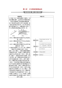 高考物理二轮复习讲练专题一第3讲力与物体的曲线运动 (含解析)