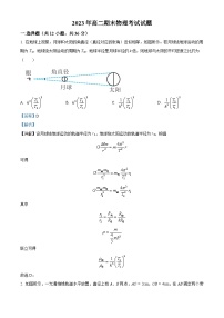 2023岳阳岳阳县一中高二下学期6月期末物理试题含解析