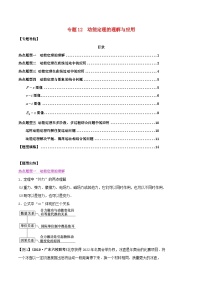 高考物理一轮复习题型归纳与变式演练专题12动能定理的理解与应用（含解析）