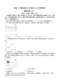 2023届湖北省武汉市黄陂区第一中学盘龙校区高三下学期6月考前冲刺物理试题(无答案)