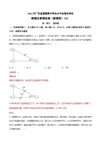 2022年1月广东省普通高中学业水平合格性考试物理仿真模拟试卷B（新课程）（含解析）