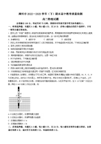 福建省漳州市2022-2023学年高二下学期期末教学质量检测物理试题